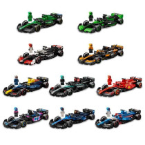 LEGO Lot de 10 écuries Formula 1 Speed Champions - Jeu de constructio