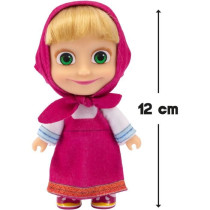 Coffret poupée et peluche - MASHA AND THE BEAR - Masha 12 cm et Michk