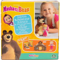 Coffret poupée et peluche - MASHA AND THE BEAR - Masha 12 cm et Michk