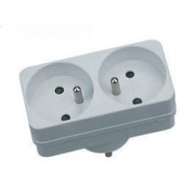 Biplite - GAO - 2x16A - Blanche, conforme NF