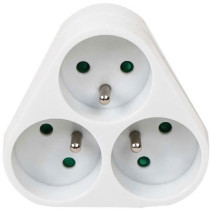 Triplite - GAO - 3x16A - Triangle, blanche, conforme NF