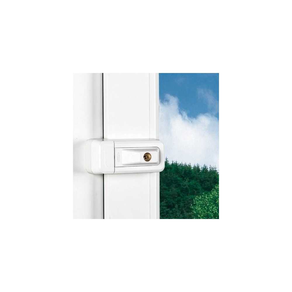 Verrou - ABUS - 3010 W KD EK - Solution universelle pour fenetres et p