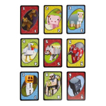 Mattel Games - Uno Minecraft - Jeu de cartes - Des 7 ans - UNO - FPD61