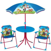 Fun House Pat Patrouille salon de jardin composé d'une table, de 2 ch