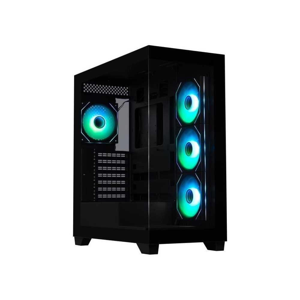Boîtier PC - BITFENIX - CETO Premium Edition - Moyen tour - ATX - Noi