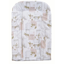 Matelas a langer - BAMBISOL - Plaque mousse - Imprimé lapin beige