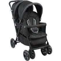 Poussette Double BAMBISOL - Toute équipée - Habillage pluie inclus -