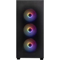 Boîtier PC - BITFENIX - Flow (Noir) - Moyen tour - Format ATX - Sans