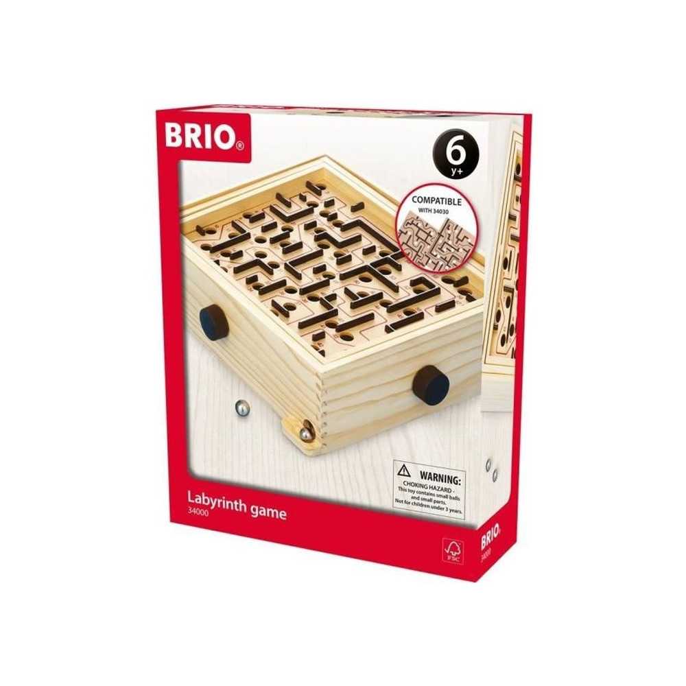 Jeu de Labyrinthe BRIO en bois - Ravensburger - Mixte - A partir de 6