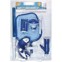 Entretien piscine - BSI - Kit 6 articles - Aspirateur de fond - Manche