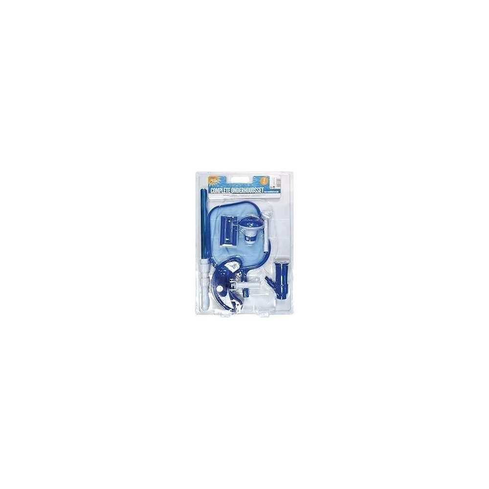 Entretien piscine - BSI - Kit 6 articles - Aspirateur de fond - Manche