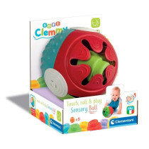 Balle sensorielle Clemmy - CLEMENTONI - Pour bébé - Différentes tex