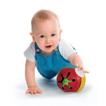 Balle sensorielle Clemmy - CLEMENTONI - Pour bébé - Différentes tex