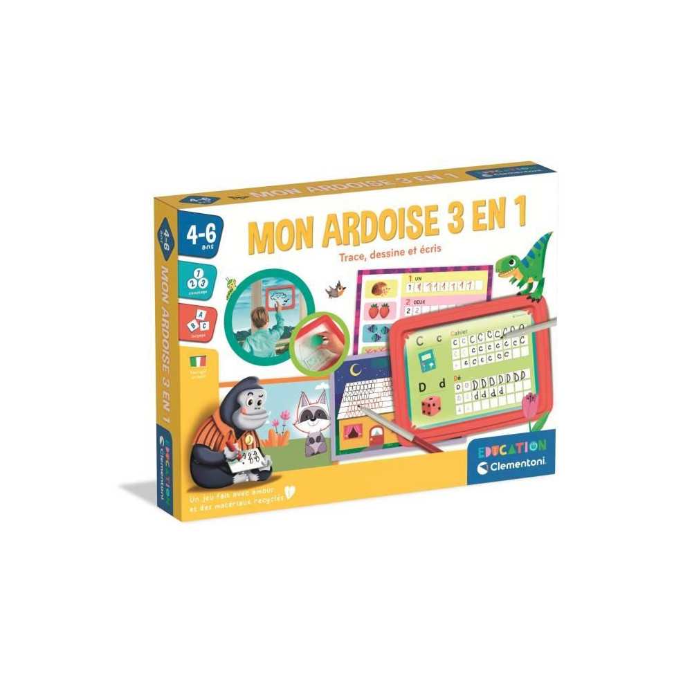 Jeu d'écriture pour enfants - Clementoni - Mon atelier d'écriture -