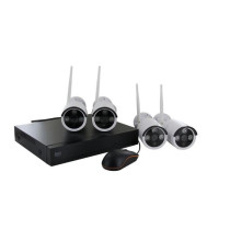 Kit vidéo de surveillance NVR sans fil + 4 caméras - DIO CONNECTED H