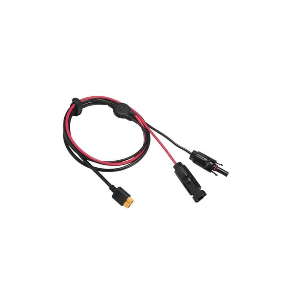 Câble solaire ECOFLOW MC4 du XT60i OB03750 - 3,5 m - Noir - Pour conn