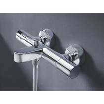 Mitigeur thermostatique bain douche GROHE Precision Get - Montage mura