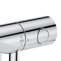 Mitigeur thermostatique bain douche GROHE Precision Get - Montage mura