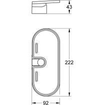 GROHE Porte-savon pour barre de douche Vitalio Universal 27725000