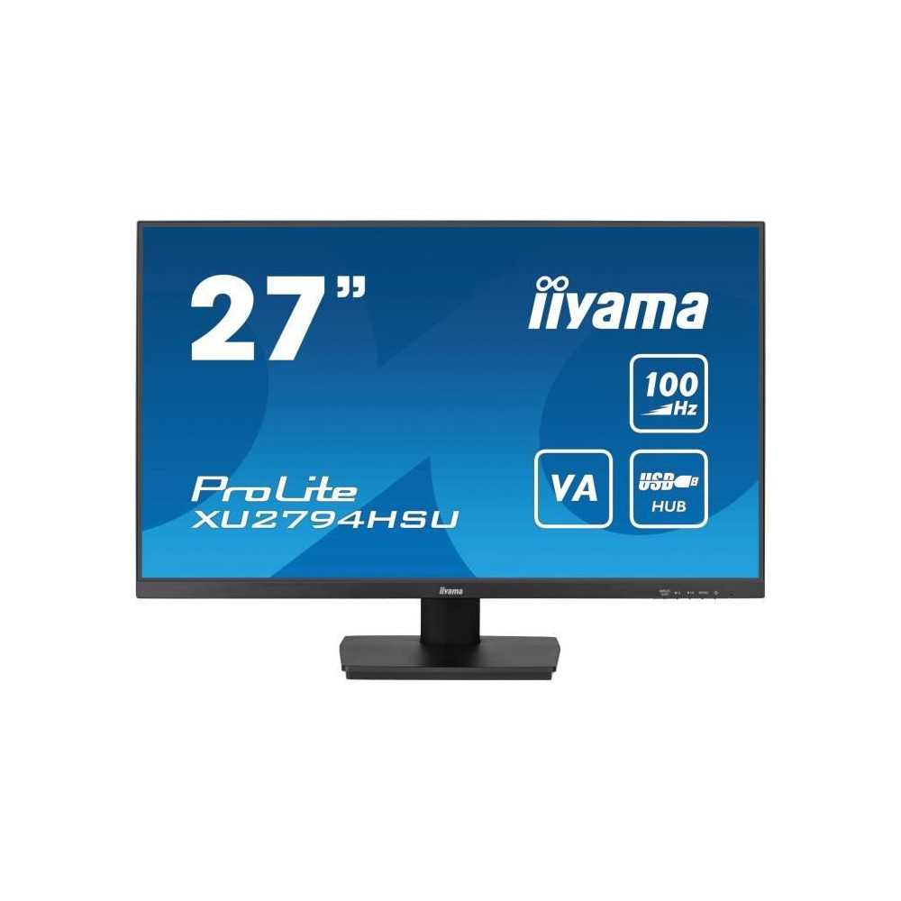 Ecran PC - IIYAMA - XU2794HSU-B6 - 27 VA FHD 1920 x 1080 - 1ms - 100Hz