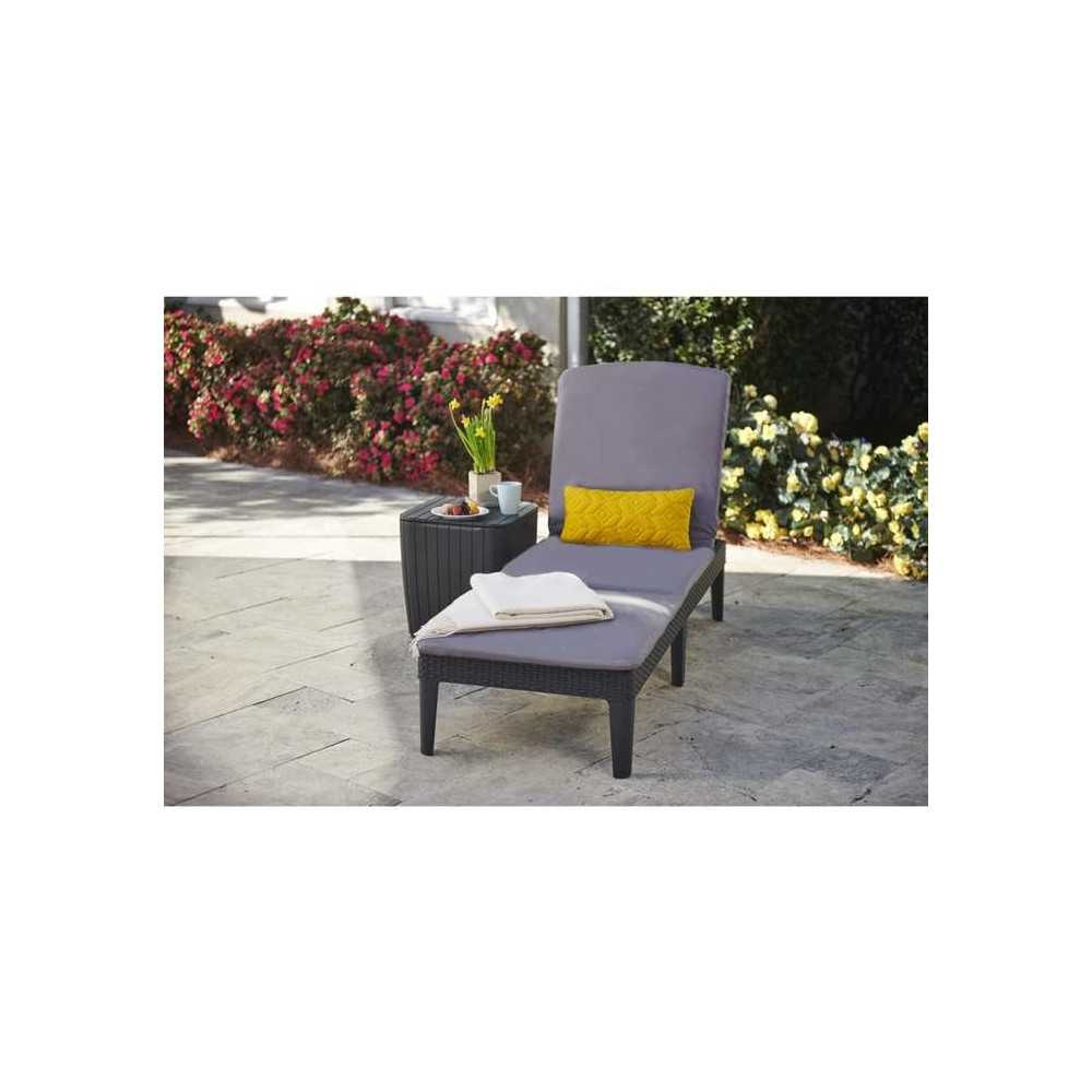 Bain de soleil - Allibert by KETER – JAIPUR - en résine imitation r