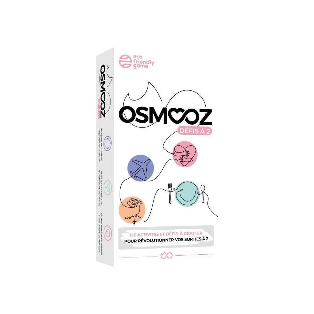 Jeu Couple - Osmooz Défis a 2 - Jeux de société - Jeu de Carte –