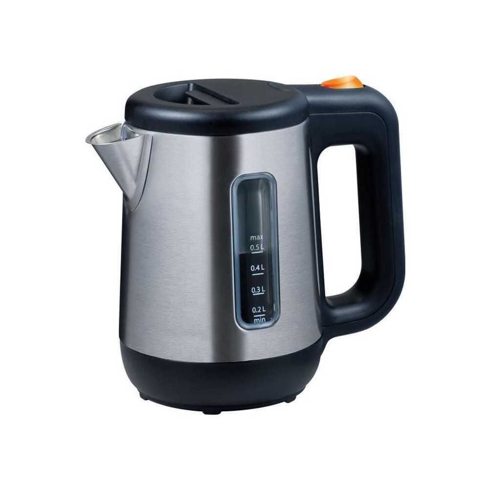 Bouilloire - KENWOOD JKM076 - Compacte 0.5L - Inox satiné et noir - F