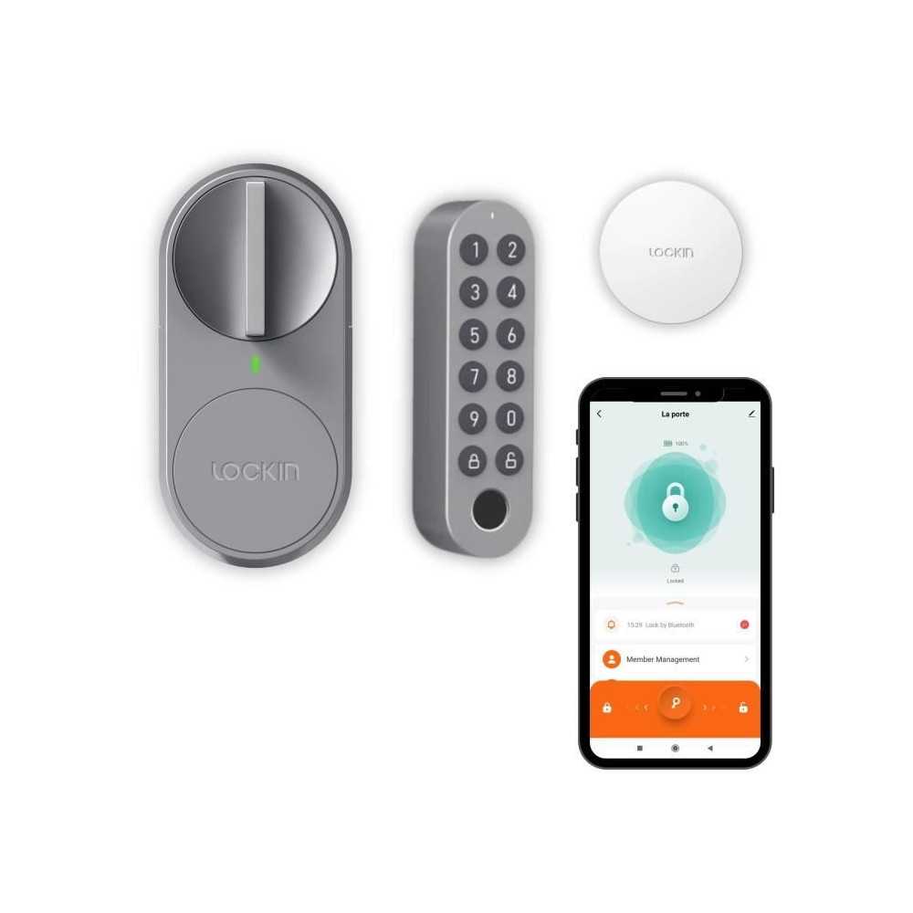 Kit serrure de porte d'entrée - KONYKS - Lockin G30 Pro - Digicode et