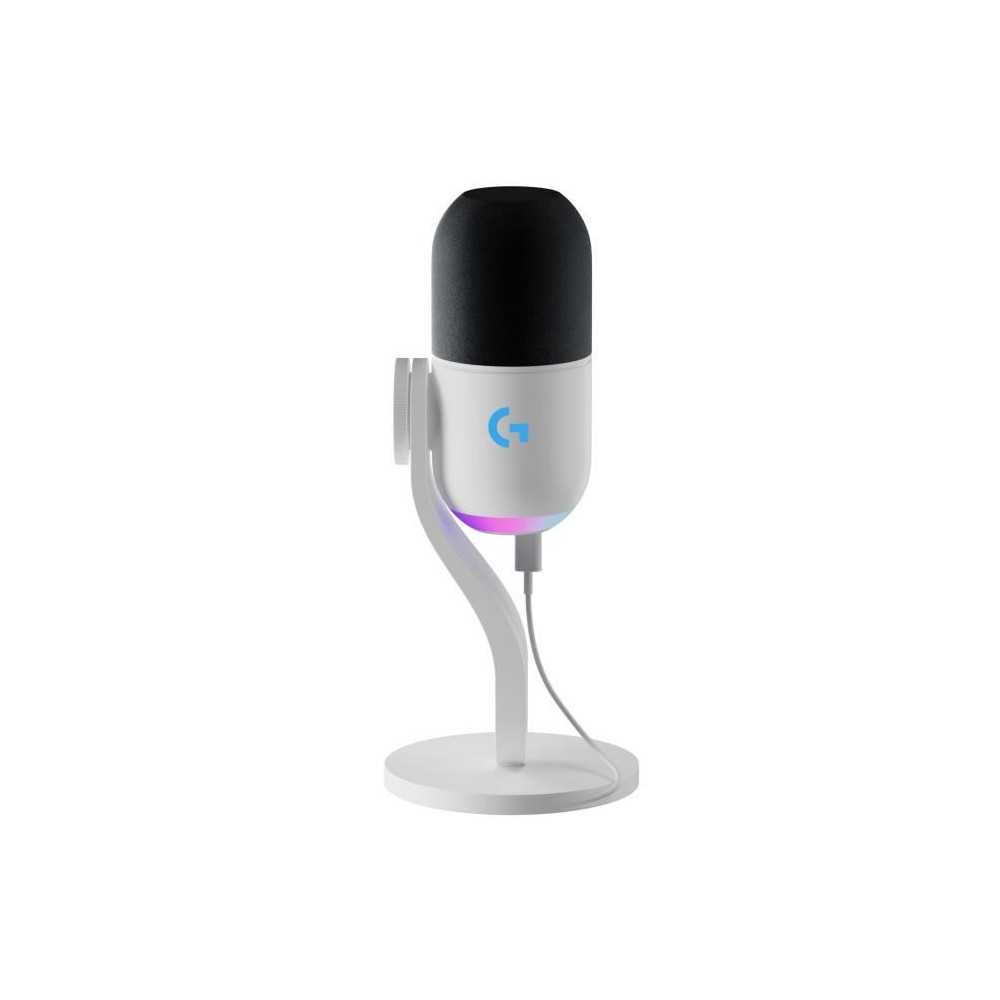 Microphone Logitech G Yeti GX gaming RVB dynamique avec LIGHTSYNC pour