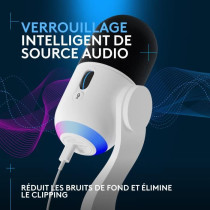 Microphone Logitech G Yeti GX gaming RVB dynamique avec LIGHTSYNC pour