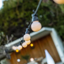 Guirlande lumineuse solaire - LUMISKY - PARTY MILKY SOLAR - 5.70 m - 8