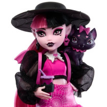 Monster High-Draculaura-Poupée avec animal de compagnie et accessoir