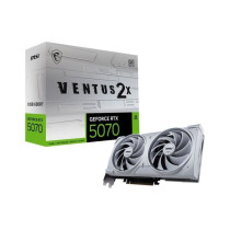 MSI - Carte graphique interne - GeForce RTX 5070 12G VENTUS 2X OC WHIT