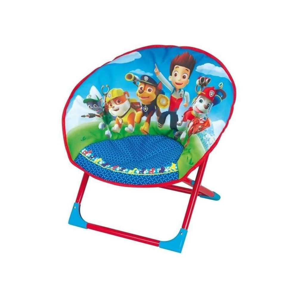 Siege lune pliable pour enfant - FUN HOUSE - Pat Patrouille - Bleu et