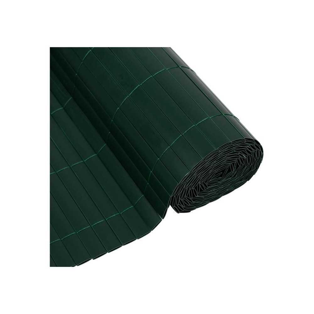 Canisse PVC double face - NATURE - 1 x 3 m - 1600 g/m² - Occultant 4/