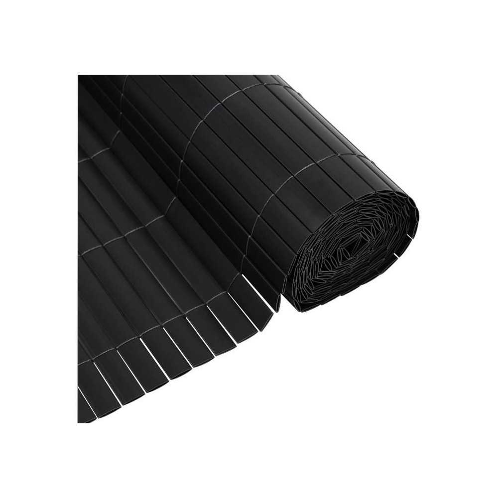 Canisse PVC double face - NATURE - 1 x 3 m - 1600 g/m² - Occultant 4/