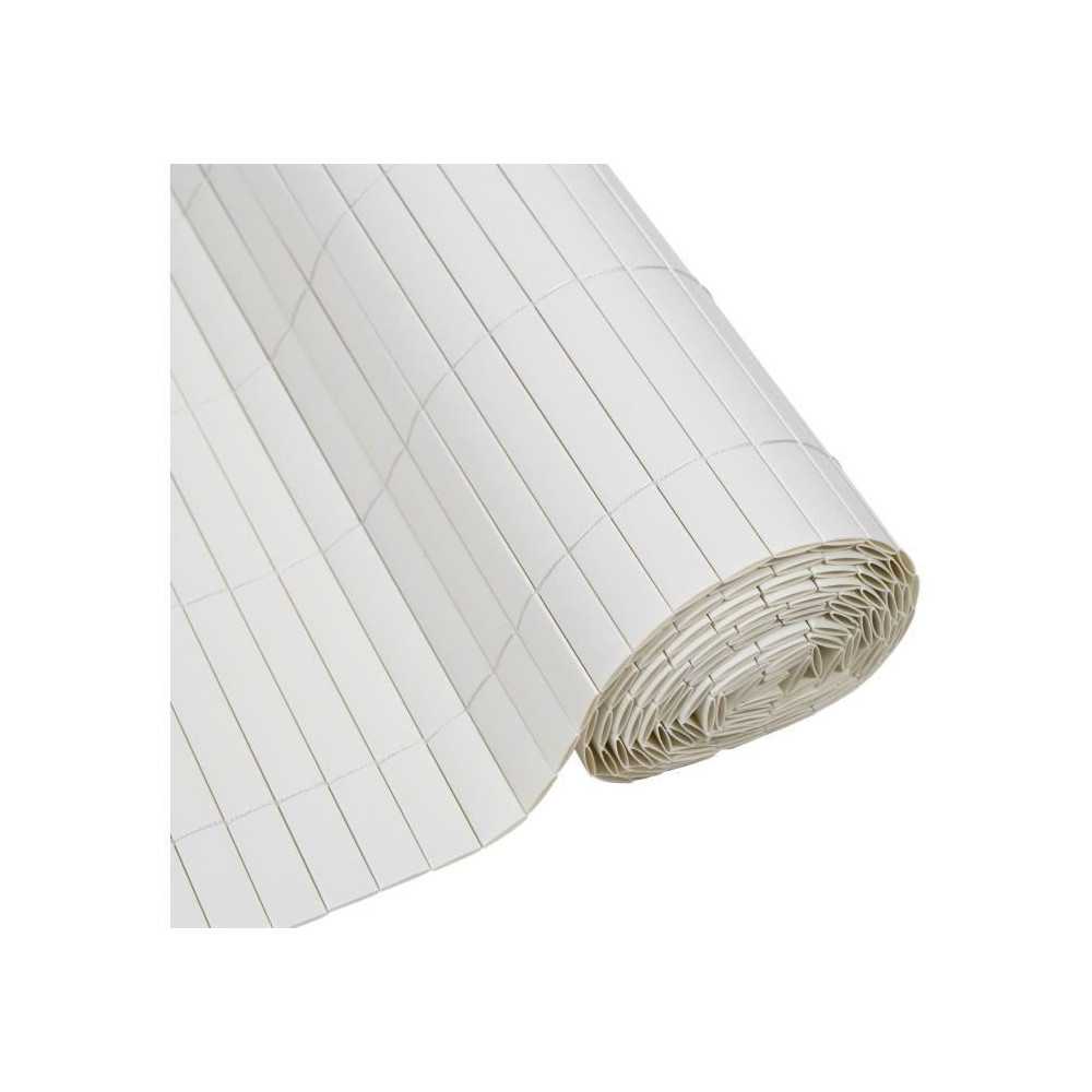 Canisse PVC double face - NATURE - 1 x 3 m - 1600 g/m² - Occultant 4/
