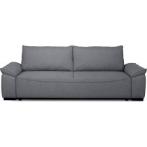 Canapé convertible avec coffre - 3 a 4 places - NORMAN - Tissu anthra