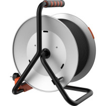 Enrouleur - QUARX - Chantier - 40m, H05VV-F 3G1,5mm², tambour métall