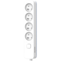 Multiprise - QUARX - 4 prises - Avec interrupteur, câble 1,5m
