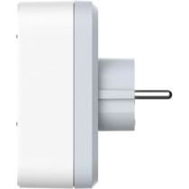 Biplite - QUARX - 2P 16A - Blanc et gris clair, conforme NF