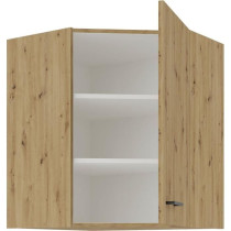 MODENA - Meuble haut d'angle - 89/89 x 31 x 71,5 cm - Chene artisan /