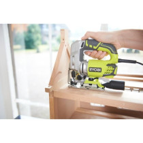 RYOBI - Scie sauteuse 600 W - 500-3 100 cp/min - 85 mm bois + coffret,