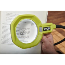 RYOBI - Lampe a pince avec corps flexible 18V ONE+ - 200-400 Lumens -