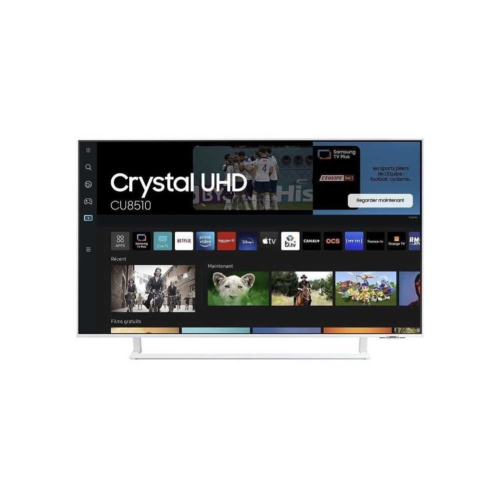 Samsung 43CU8510 - TV LED 43 (109 cm) - 4K UHD 3840x2160 - HDR - Smart