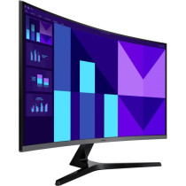 Moniteur PC - Samsung - LS27D390GAUXEN - 27'' - 1800R - FHD 1920x1080