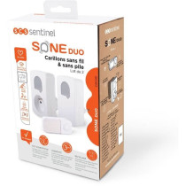 Carillons - SCS SENTINEL - SONE DUO - Sans fil et sans pile - Lot de 2