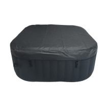 KIT TOUT INCLUS SPA et accessoires : spa gonflable carré 4 places ave