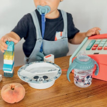 Pack repas 1er age THERMOBABY MICKEY - 1 grignoteuse + 1 bol avec cuil