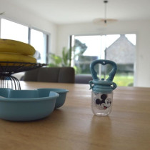 Pack repas 1er age THERMOBABY MICKEY - 1 grignoteuse + 1 bol avec cuil
